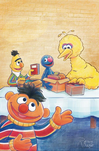 Cover - Oni Press SESAME STREET #2